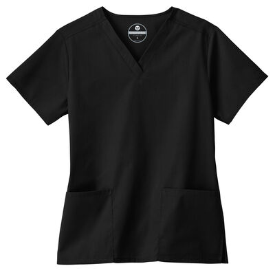 Fundamentals Ladies 2 Pocket V Neck Top